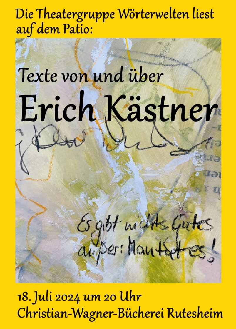 Lesung zu Erich Kästner